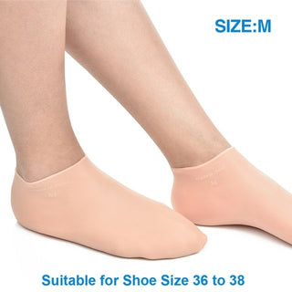 Buy m-socks 1 Pair Feet &amp; Hand Care Socks Gloves Moisturizing Silicone Gel Socks