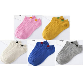 Buy 5-pairs-16 5 pairs Ankle Socks Set