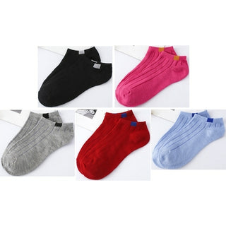 Buy 5-pairs-02 5 pairs Ankle Socks Set