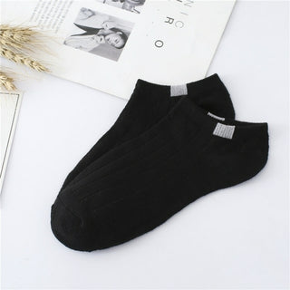 Buy 5-pairs-black 5 pairs Ankle Socks Set