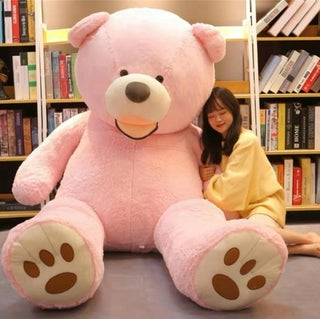 Buy pink 100 260cm Cheap Giant Unstuffed Empty Teddy Bear Skin Coat Soft Big