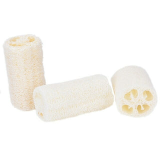 Buy 1pc-10cm 10pcs/1pc Natural Loofah Sponge Bath Rub Exfoliate Bath Glove Oval