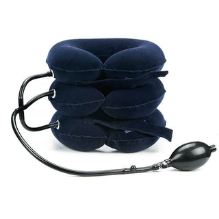 Buy navy-blue Inflatable Three-layer Pillow