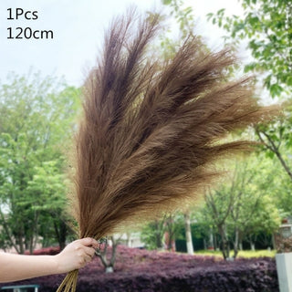 Buy l06-1pcs 120cm Artificial Pampas Grass