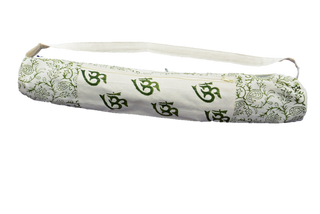 Buy printed-in-green OMSutra Nari Shakti Yoga Rug Bag
