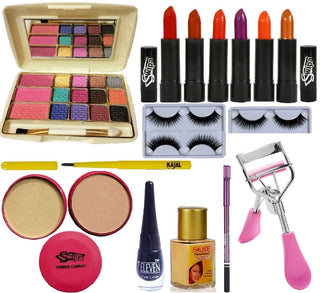 All In One Makeup Kit For Women And Girls-SDL21004Pack Of-16