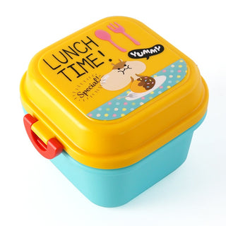 Buy 720ml-orange Cartoon Healthy Plastic Lunch Box Microwave Oven Lunch Bento Boxes Food Container Dinnerware Kid Childen Lunchbox