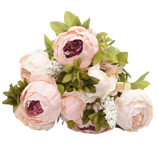 Buy g 1Bunch European Artificial Peony Flowers Silk Fake Flowers Wedding