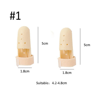 Buy chocolate 1Pcs Finger Splint Brace Adjustable Finger Support Protector for