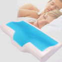 Memory Foam Gel Pillow Slow Rebound Summer Ice-Cool Anti-Snore Orthopedic Sleeping Health Care Neck Pillows for Home Beddings