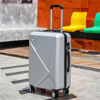 Buy silver 20&#39;&#39;24/28 inch Rolling luggage travel suitcase on wheels 20&#39;&#39; carry on