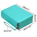 200 Slot Portable Colored Pencil Case Holder Waterproof Large Capacity