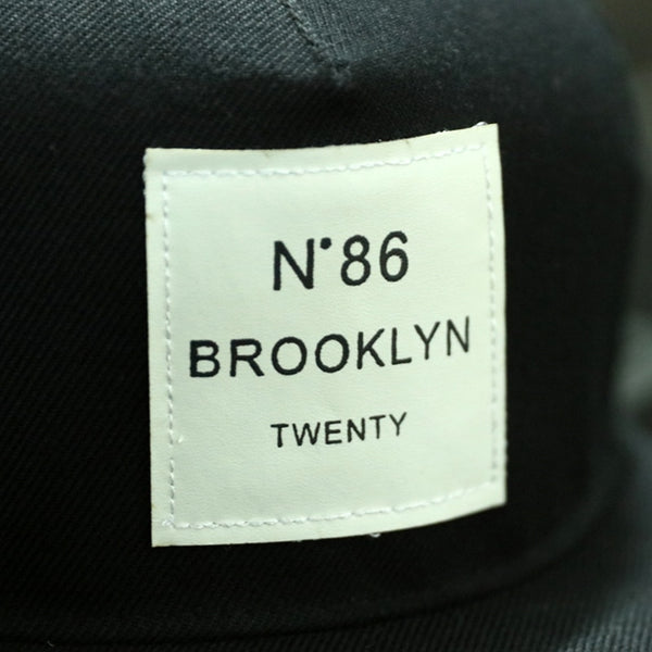 2018 New Men Womens BROOKLYN Letters Solid Color Patch Baseball Cap