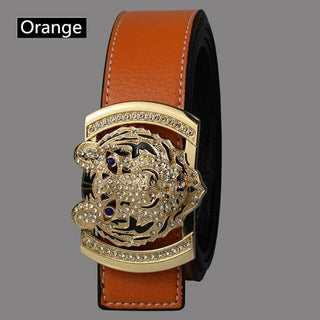 Buy orange Fashion Shiny Diamond Domineering