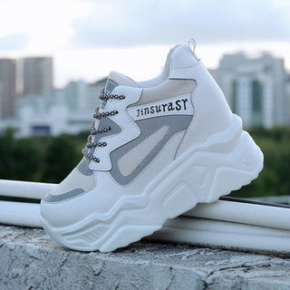 Buy white Jinsurasr Platform Sneakers