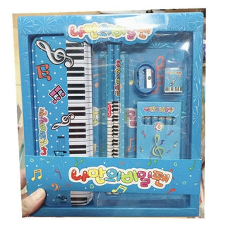 Buy blue-piano Kawaii Unicon Pencil Set