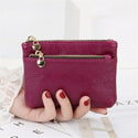 2021 New Leather Coin Purse Women Mini Change Purses Kids Coin Pocket