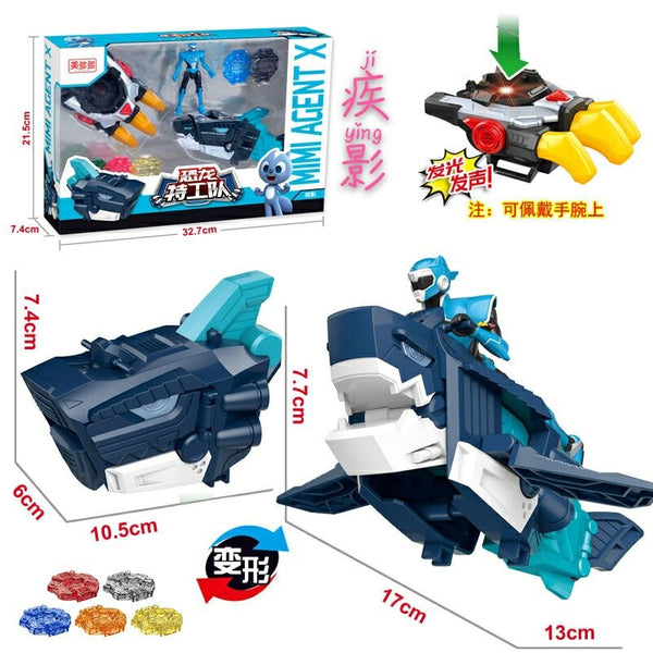 2021 New MiniForce Transformation Toys 10 Mini Agent Toys X Volt Semey