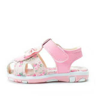 2021 New Summer Children Shoes Leather Toddler Girls Sandals Flower