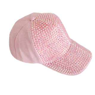 2021 New Women Baseball Hats Hats Shiny Rhinestone Fashion Casual
