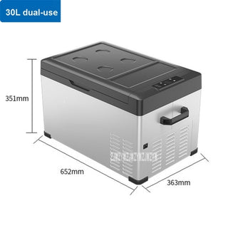 Buy yellow 20L/25L/30L Dual Purpose Car And Household Refrigerator Compressor