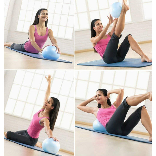 25cm Fitness Yoga Ball Training Exercise Gymnastic Pilates Balance Gym