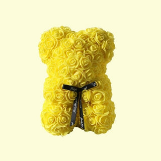 Buy yellow-25cm-no-box 25cm Rose Teddy Bear