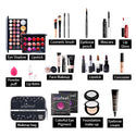 27pcs Foundations With Cosmetic Bag Charming Professional Long Lasting