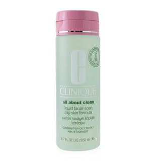 CLINIQUE - All About Clean Liquid Facial Soap Oily Skin Formula - Combination Oily to Oily Skin