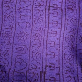 Buy purple OM Bhakti Prayer Shawl - Medium