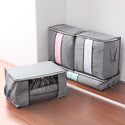 Wholesale Home Storage Foldable Bag New Waterproof Oxford Fabric Bedding Pillows Quilt Storage Bag Clothes Storage Bag Organizer