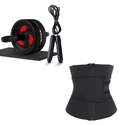 The abdominal muscle wheel can be equipped with tension belt push up