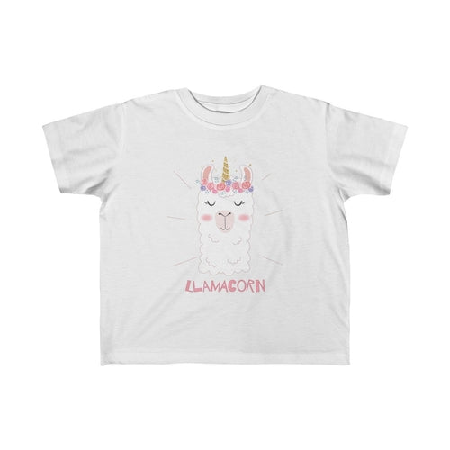 Toddler Llama Unicorn Girls Tee