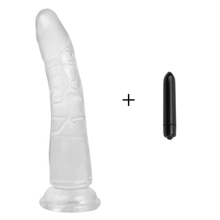 Buy bullet-clear-dildo Erotic Soft Jelly Dildo