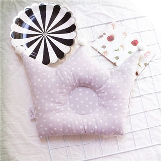 Buy gray Baby Shaping Pillow Prevent Flat