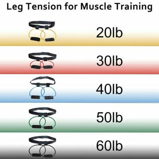 MultiFunction Fitness Resistance Bands for Butt Leg Muscle Training