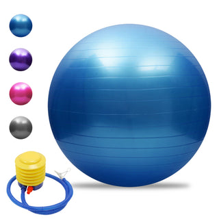 Buy black 45/55/65/75CM Anti burst Yoga Ball Thickened Stability Balance Ball
