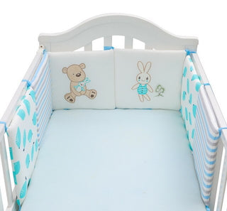 Buy 4 One-Piece Crib Cot Protector Pillows