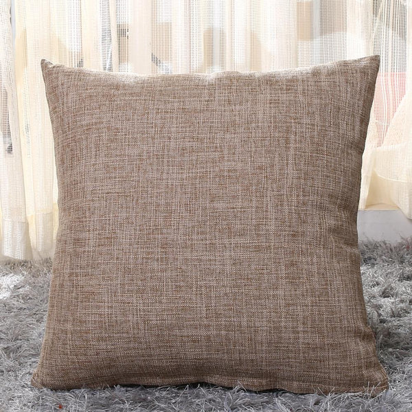 Durable Linen Fabric pillowcase Modern and Simple  Soft Bedding SP