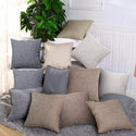 Durable Linen Fabric pillowcase Modern and Simple  Soft Bedding SP