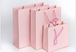 Buy 5 10 Pcs Kraft Shopping Paper Bags Custom Gift Packing