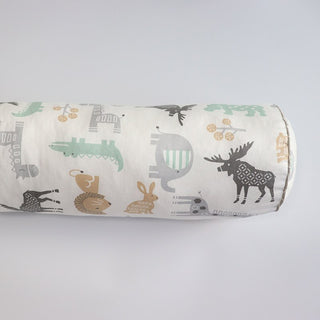 Buy animals Cotton Soft Bumpers in the Crib for Baby Room