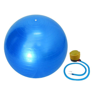 Buy blue 55cm Anti Burst Sports Yoga Ball w/ Pump Pilates Fitness Gym Balance