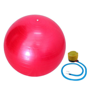 Buy pink 55cm Anti Burst Sports Yoga Ball w/ Pump Pilates Fitness Gym Balance
