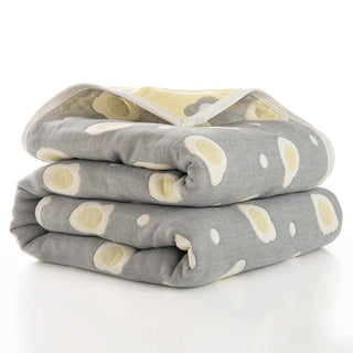 Buy gray-egg Six-Layer Gauze Bath Towel for Children Baby Blankets(size 80*80)