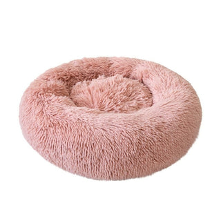 Buy fairy-powder Pet Dog Bed Comfortable Donut Cuddler Round Dog Kennel Ultra Soft