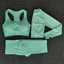 Seamless Yoga Set Fitness Sports Suits