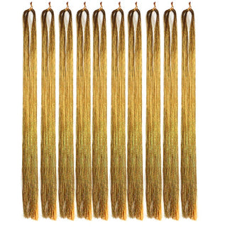 Buy p1b-30 10Pack Sparkle Tinsel Clip on in Hair Extensions