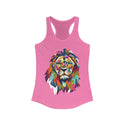 eBay Colorful Lion Graphic Racerback Tank Top