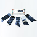 Men's Azure Mix Set Socks